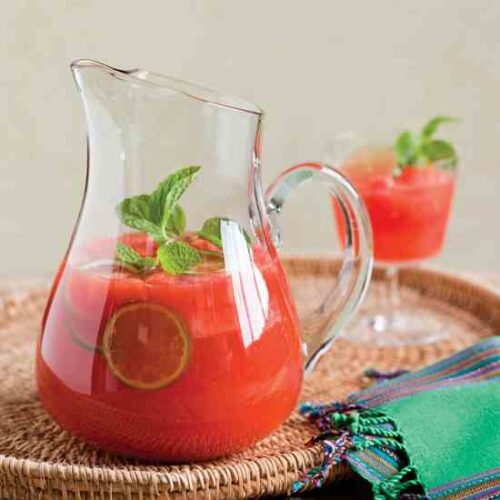 Watermelon Sangria Recipe With Sriracha